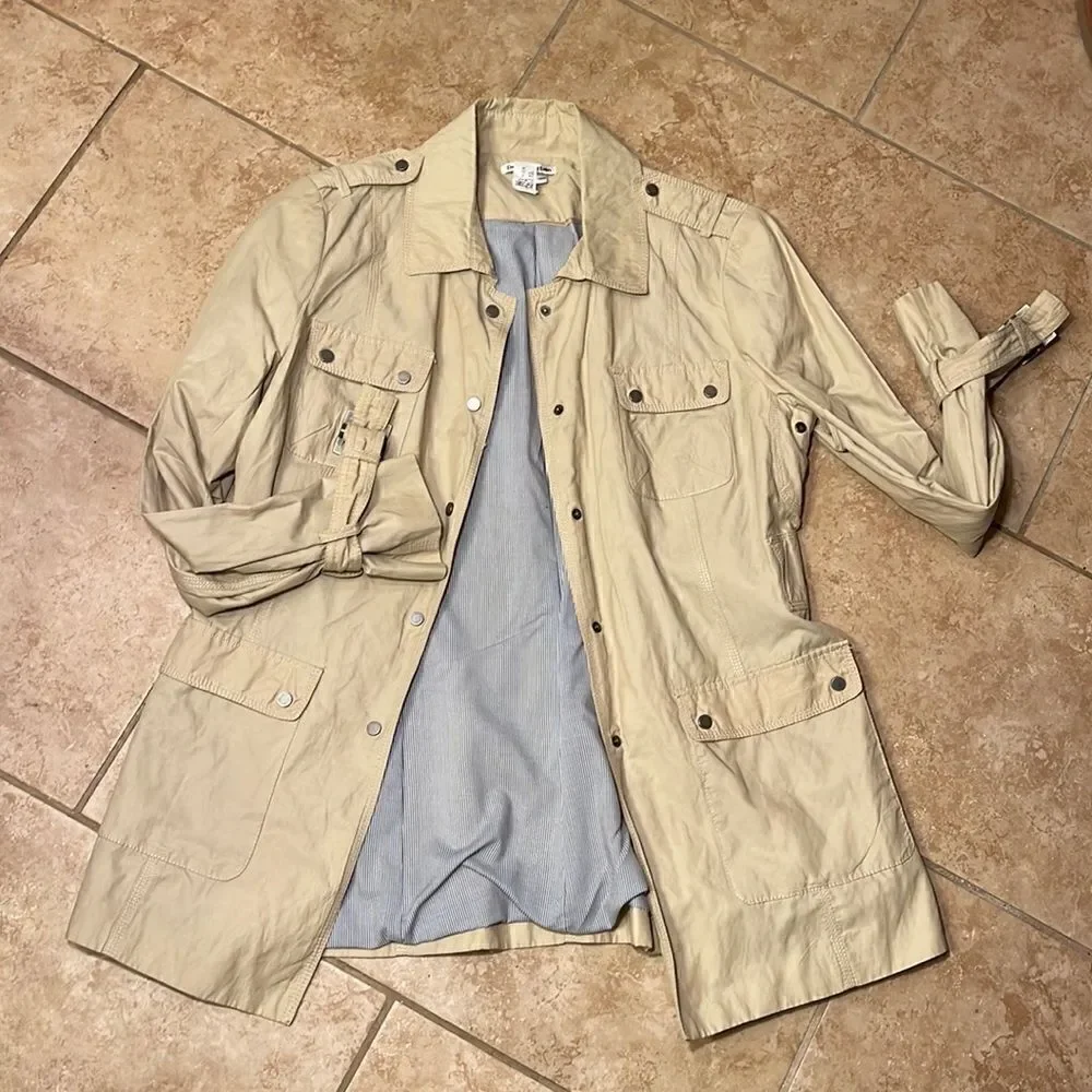 Cream Safari style jacket